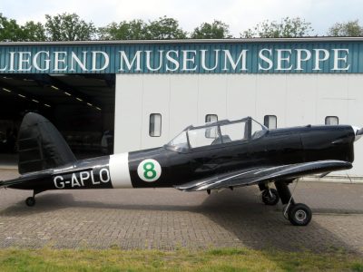 DHC-1_Chipmunk_(1950)_Vliegend_Museum_Seppe